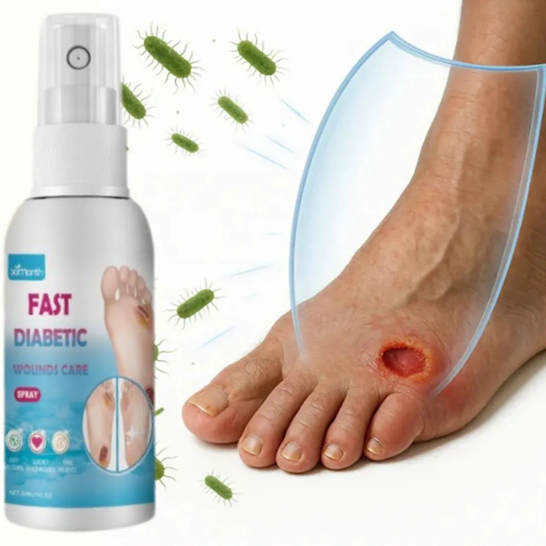 Spray Ximonth para sanar heridas de diabéticos